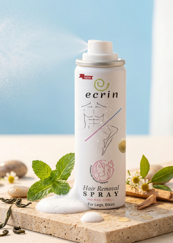New Original Ecrin Hair Removal Foaming Spray Advance Formula with Refreshing Fragrance 200ml ARDS