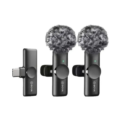2in one BOYA Model: BY-MW13 Type: Wireless Live Microphone HHC