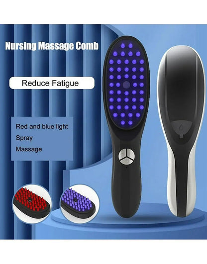 Electric Comb Massager Hair Massage Comb Meridian Therapy Scalp Massager for Stress Relief and Hair Growth ARDS