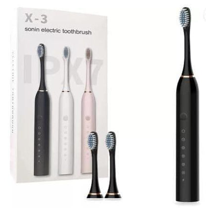 6 Modes Electric Toothbrushes for Adults Kids Smart Timer Rechargeable Whitening Toothbrush IPX7 Waterproof Tooth brush holder