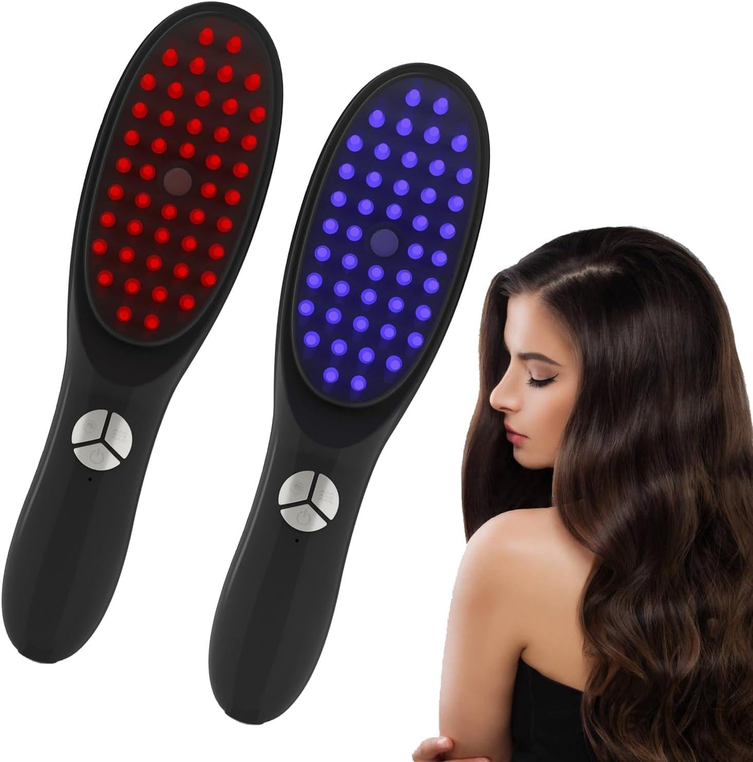 Steam Hair Comb 3D Massager for Head Ultrasonic Vibration Atomization Electric Massage Steam Hair Brush ARDS