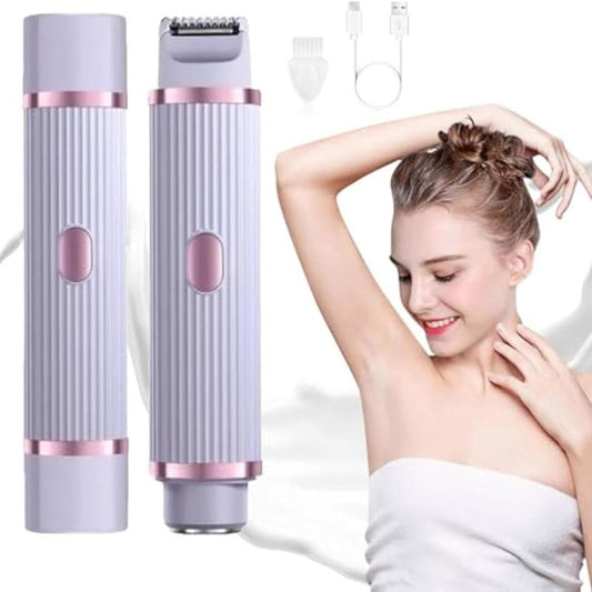 2 in 1 Dual Head Shaver Women Electric Bikini Trimmer Wet&Dry Use Hair Removal ARDS