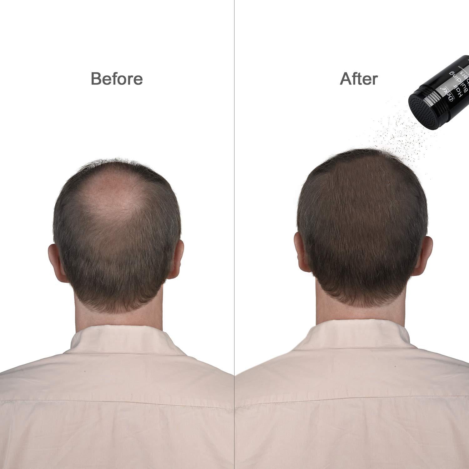 Dexe Hair Building Fibers Black caboki ARDS