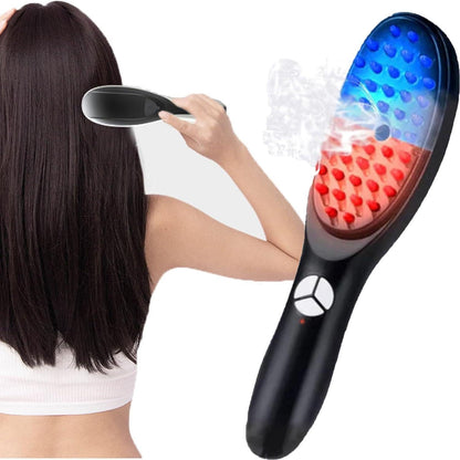 Steam Hair Comb 3D Massager for Head Ultrasonic Vibration Atomization Electric Massage Steam Hair Brush ARDS