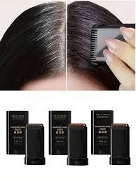 Hair Concealer Brush - for Gray Hair Coverage, Helps Blacken Hair, Non-Sticky, Improves Hair