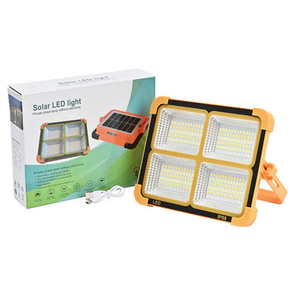 Solar LED Light Portable Waterproof Street Lamp For Outdoor Lighting And Security HHC