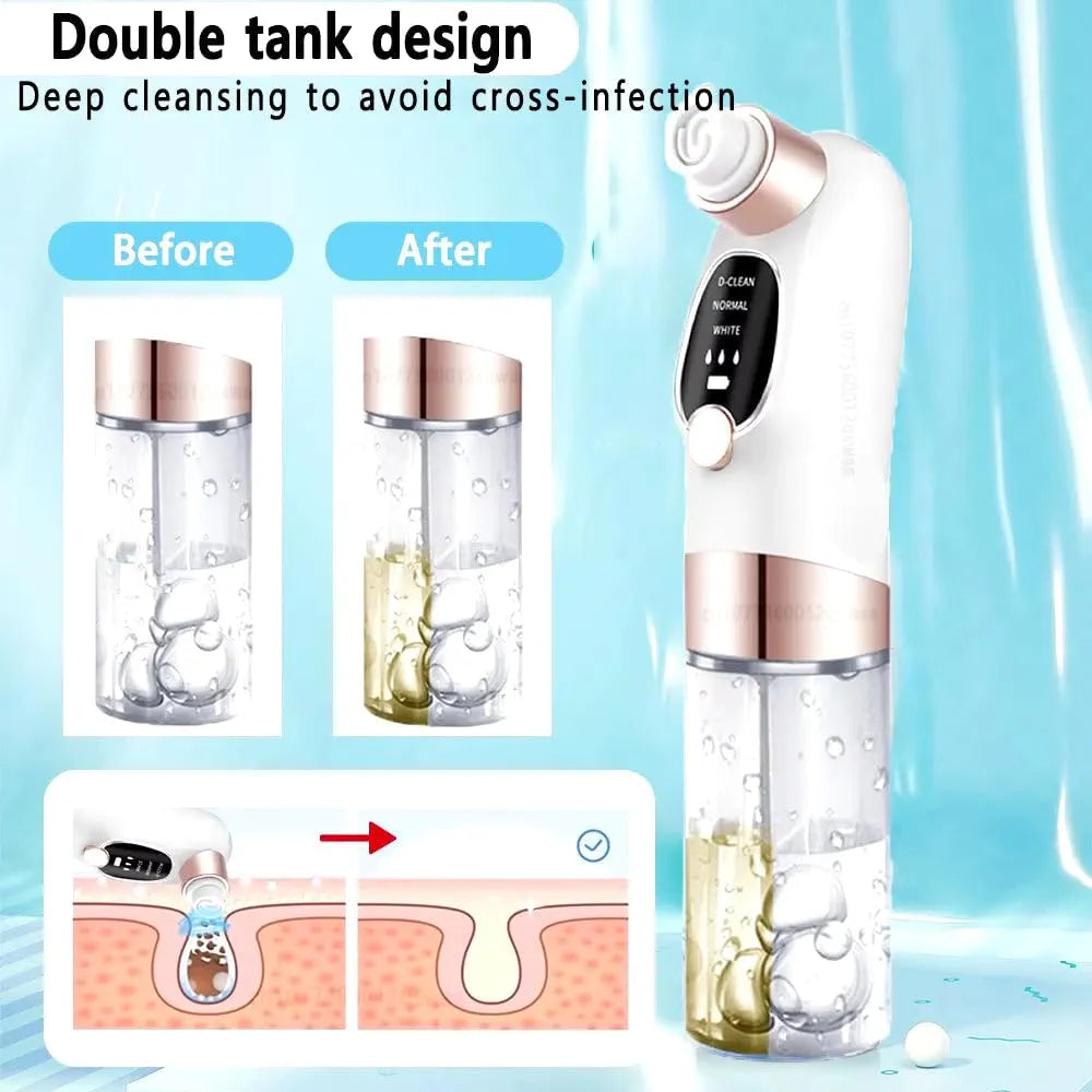 Water Cycle Blackhead Pore Cleanser 3 Adjustable Suction 6 Modes ARDS