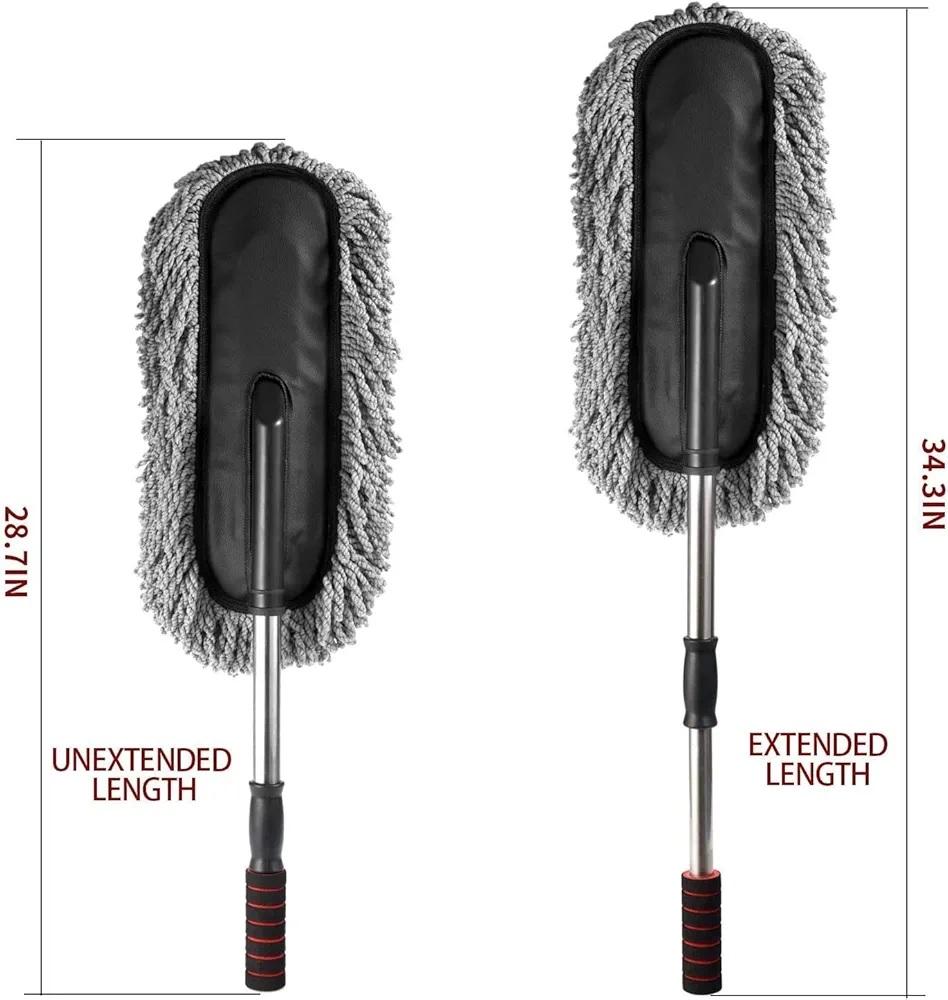 Telescopic Microfiber Car Duster With Long Handle ARDS