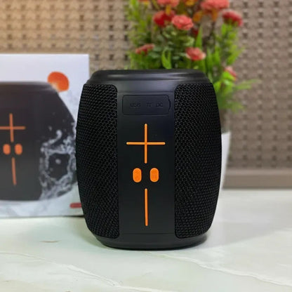 KBroad Waterproof Portable Bluetooth Speaker with RGB LED Lights – IPX6 Bass Boost Speaker for Outdoor, Party & Beach Use Rida's Collection
