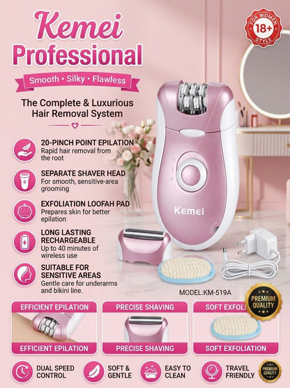 Kemei Professional Hair Removal System KM-519A HHC