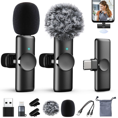 2in one BOYA Model: BY-MW13 Type: Wireless Live Microphone HHC