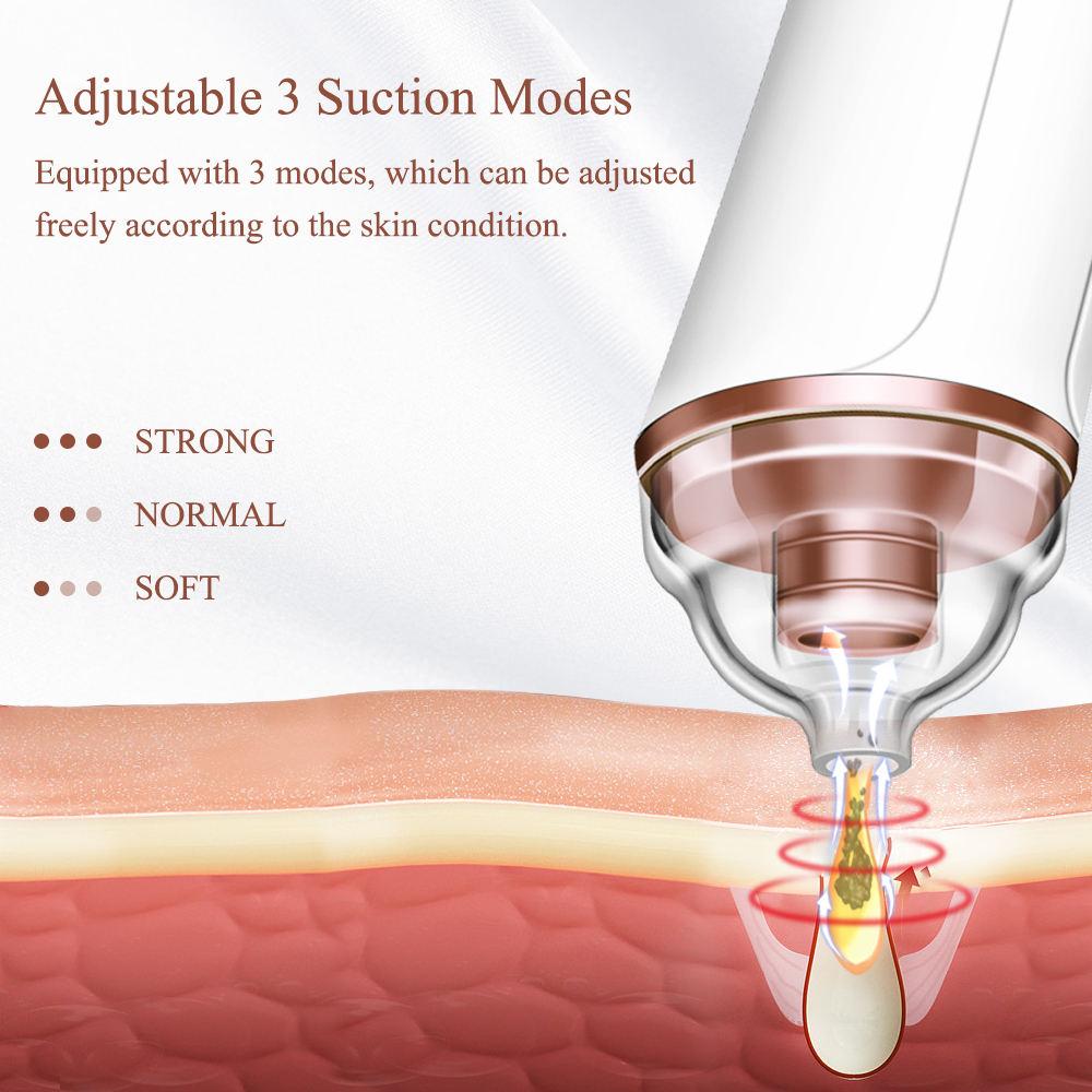 Slim Blackhead Rechargeable Suction Device Kit Pore Cleaner Rida's Collection