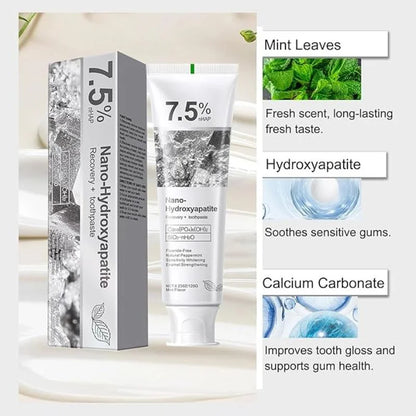 7.5% Nano-Hydroxyapatite Toothpaste