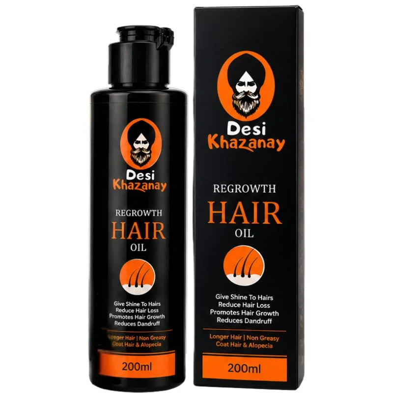 Desi Khazanay Regrowth Hair Oil