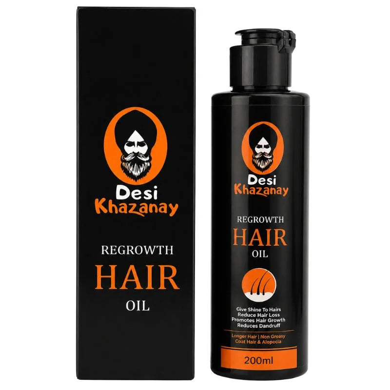 Desi Khazanay Regrowth Hair Oil