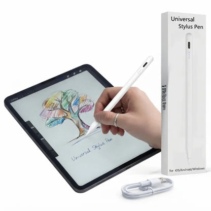 Universal Rechargeable Stylus Pen for Touchscreen Devices