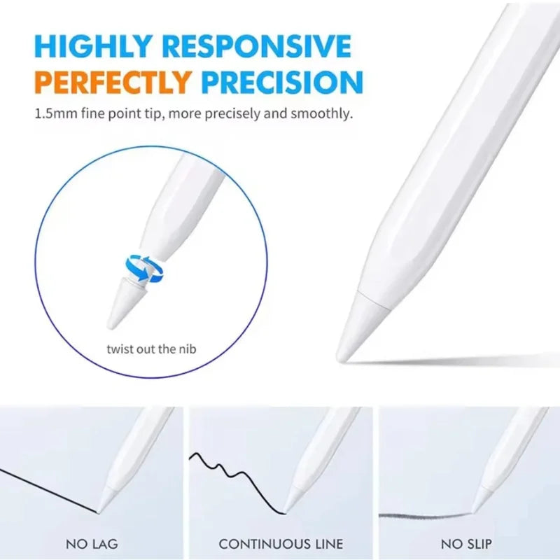 Universal Rechargeable Stylus Pen for Touchscreen Devices