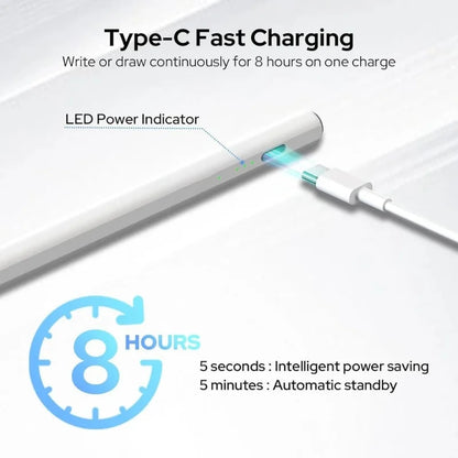 Universal Rechargeable Stylus Pen for Touchscreen Devices