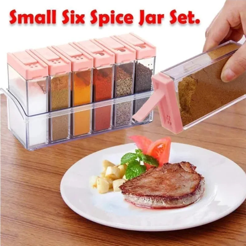 Spice Jars Dispenser Masala Rack
