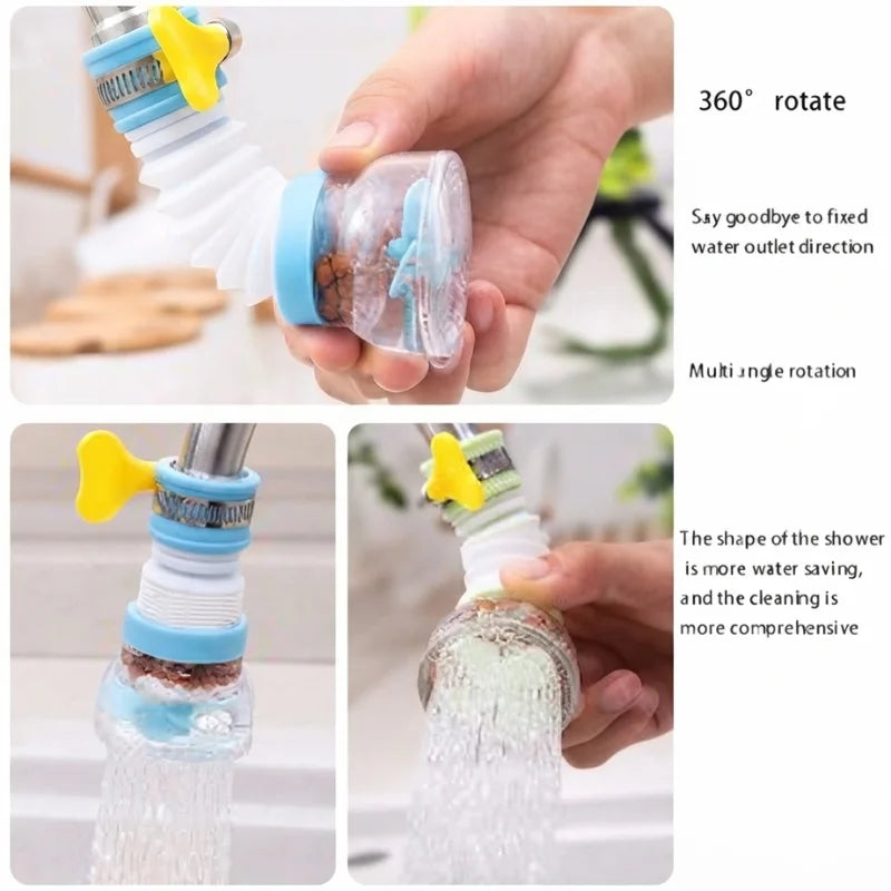 Splash Fan Faucet Nozzle