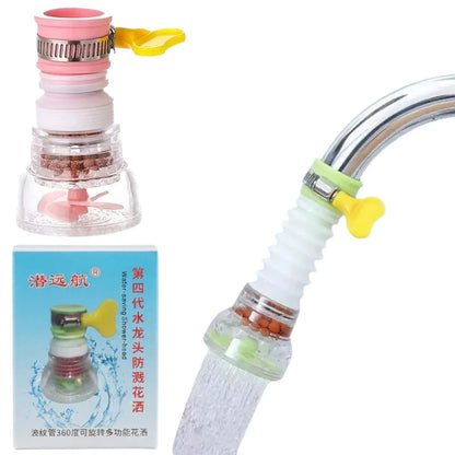 Splash Fan Faucet Nozzle