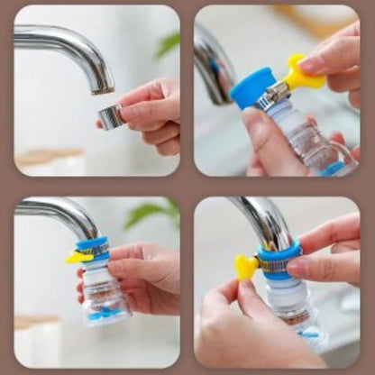 Splash Fan Faucet Nozzle