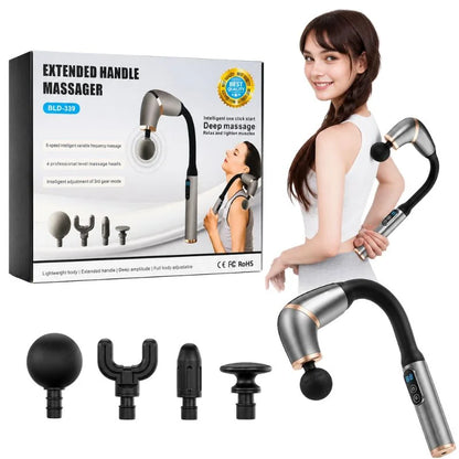 Long Handle Fascial Gun Massager