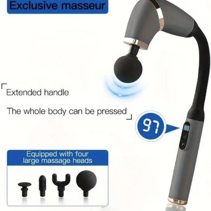 Long Handle Fascial Gun Massager