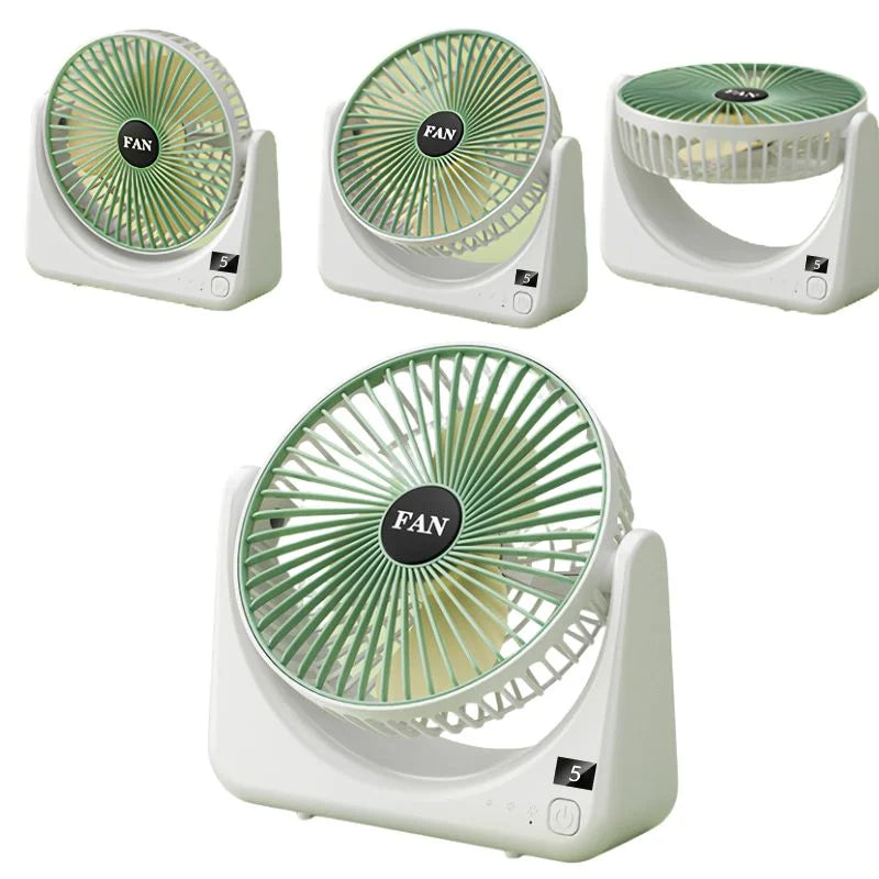 Circular Rechargeable Desktop Fan YMDS