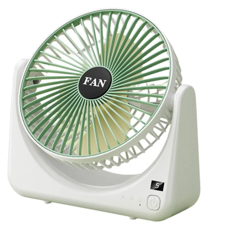 Circular Rechargeable Desktop Fan YMDS